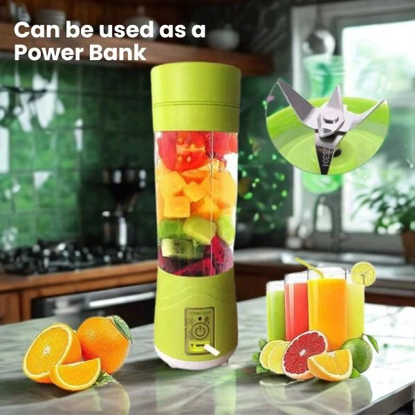 Portable blender and juicer
