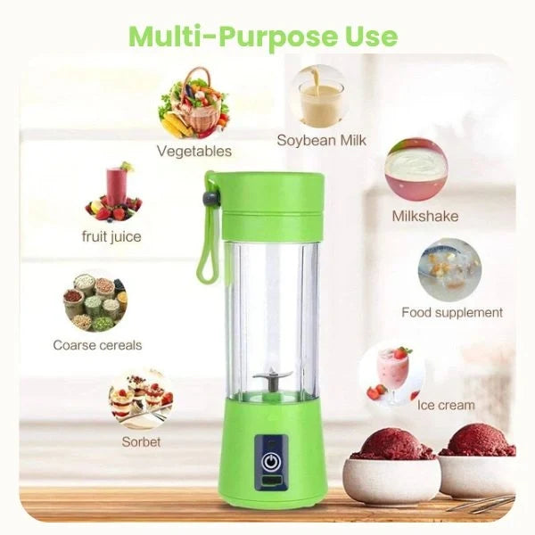 Portable blender and juicer