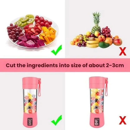 Portable blender and juicer