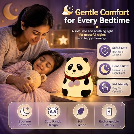 Panda touch lamp