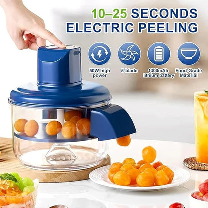 Electric Fruit & Garlic Peeler Pro