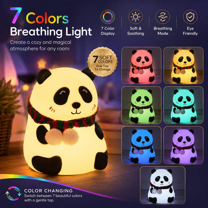 Panda touch lamp