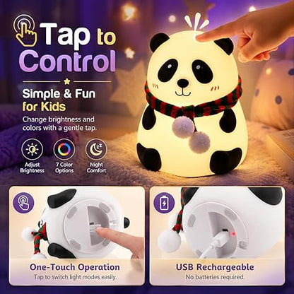 Panda touch lamp