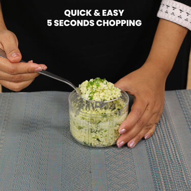 Rechargeable mini electric chopper