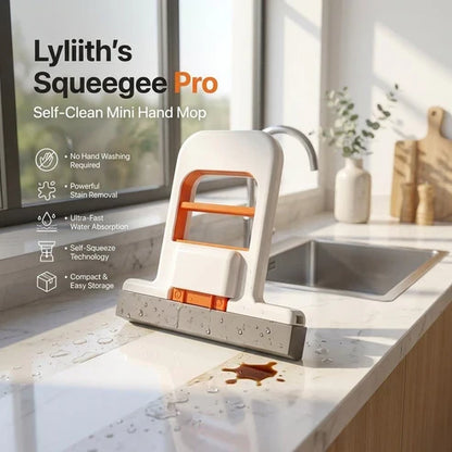 Foldable desktop mop for Kitchen