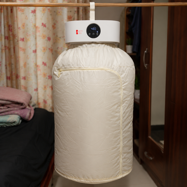 Portable electric clothes dryer
